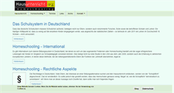Desktop Screenshot of hausunterricht.org